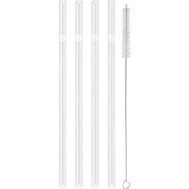 Zwilling Sorrento Glassugrör Raka Rengöringsborste 4-pack Transparent