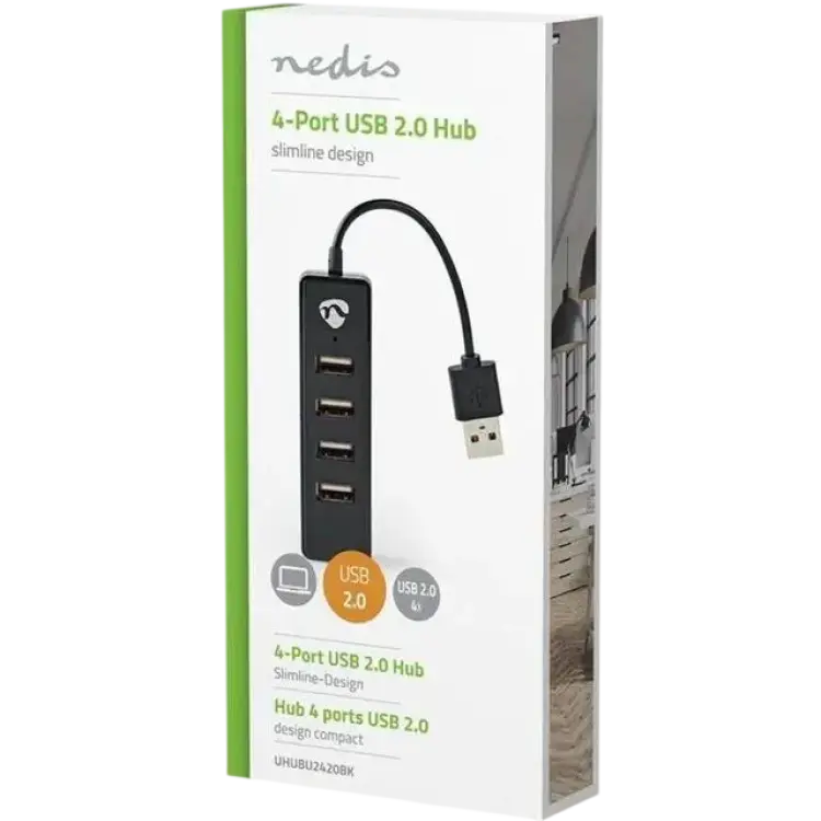Nedis UHUBU2420BK