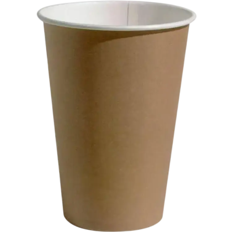 Huhtamaki Pappersbägare 20cl brun/vit 100/FP