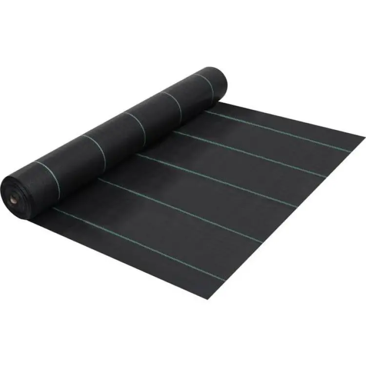 vidaXL Ogräsmatta 1x50 m PP