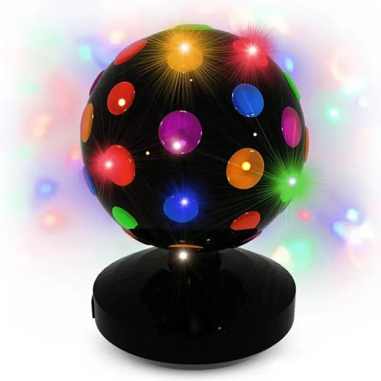 PartyFun Lights Trådlös Discoboll Flerfärgad LED
