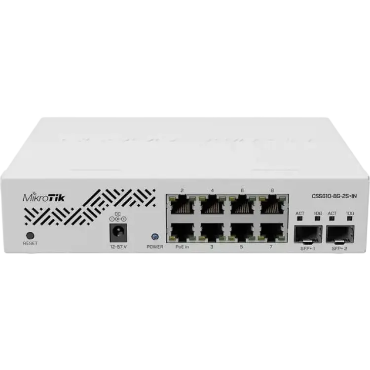 Mikrotik Cloud Smart Switch 610-8G-2S + IN