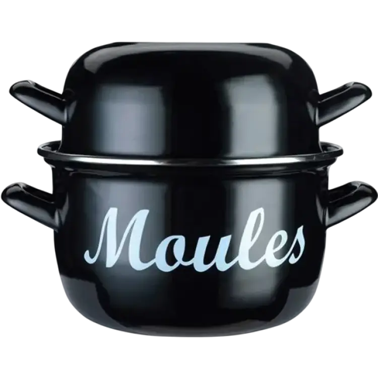 KitchenCraft Mediterranean Standard Mussel med lock 18 cm