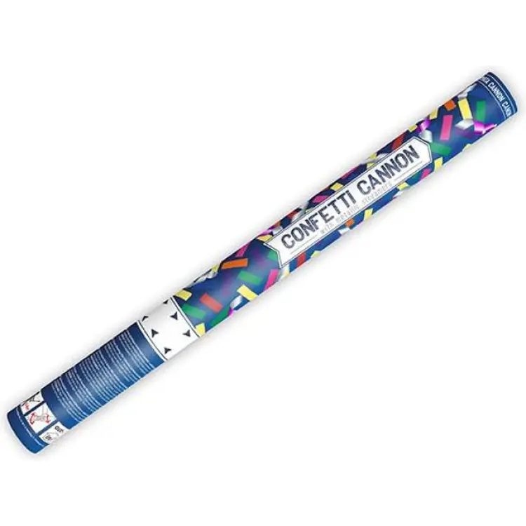 PartyDeco Konfettikanon Metallic Flerfärgad 60 cm