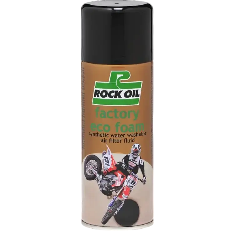 Luftfilterolja Rock Oil Factory Eco Foam Spray Luftinloppsrengöring