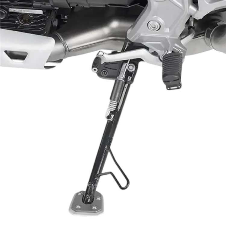 Givi Fotförlängning Aluminium Rostfritt Stål Sidostativ Moto Guzzi V85TT