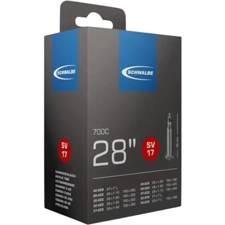 Schwalbe Bicycle Tube Sv 17 40mm