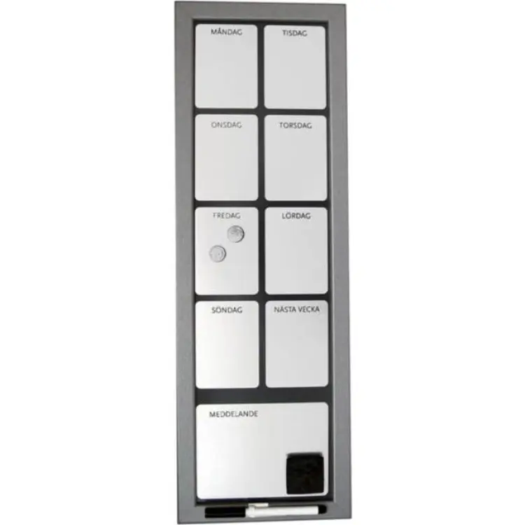 NORDIC Brands Board Weekly Planning Tavla 20x60cm