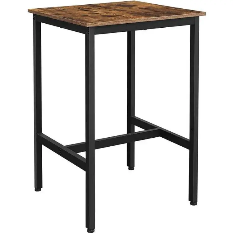 Vasagle Frukostbarbord Med Fotstöd LBT25X Barbord 60cm