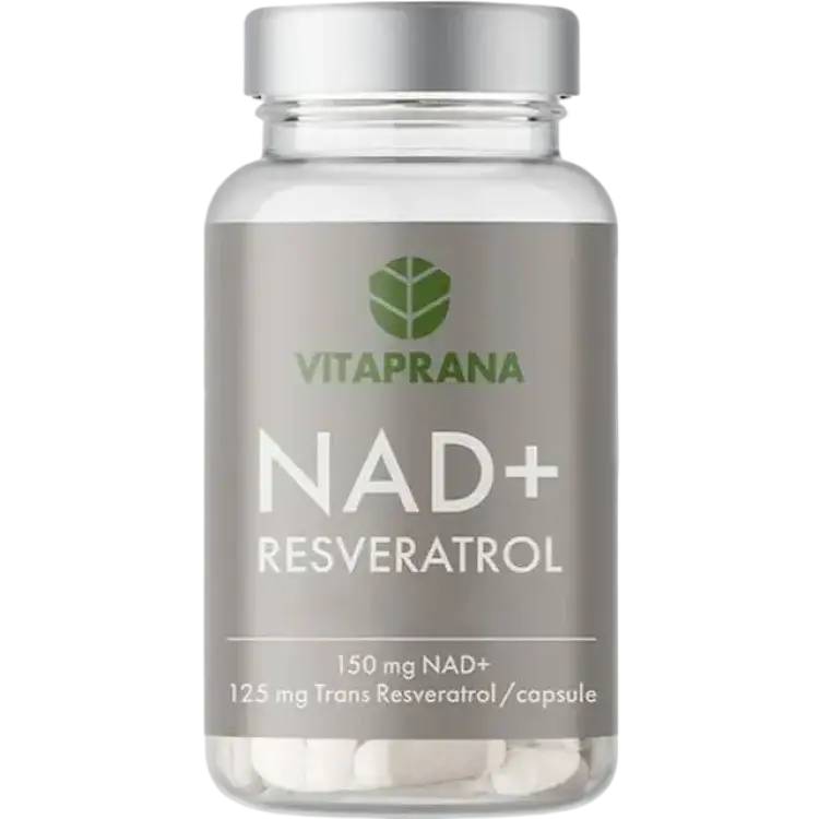 Vitaprana NAD Resveratrol Kapslar 60 st