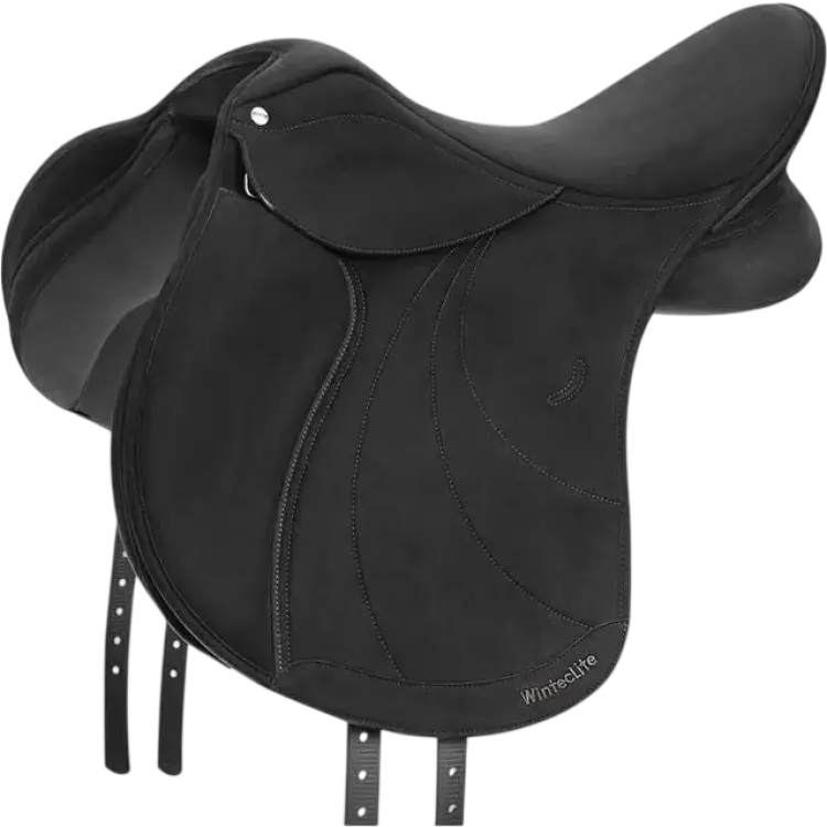 Wintec Bates WintecLite D’Lux AP Saddle - Svart