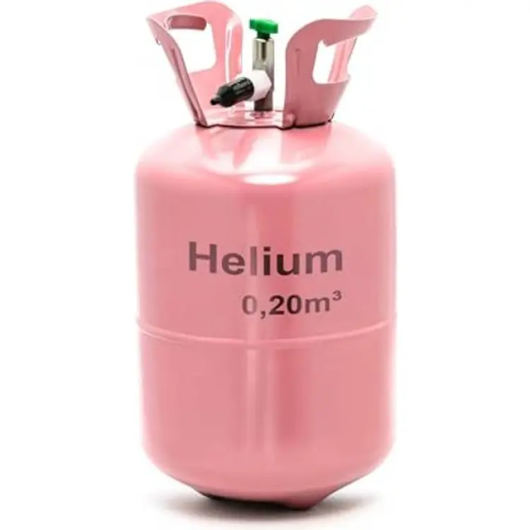 PartyDeco Lila Heliumtank 189L 27 Ballonger
