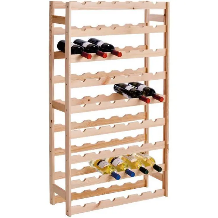 Zeller För 54 Flaskor 118 x 67,5 x 25 cm Vinställ