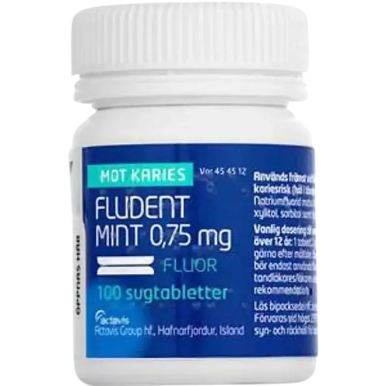 Actavis Fludent Mint 0.75mg