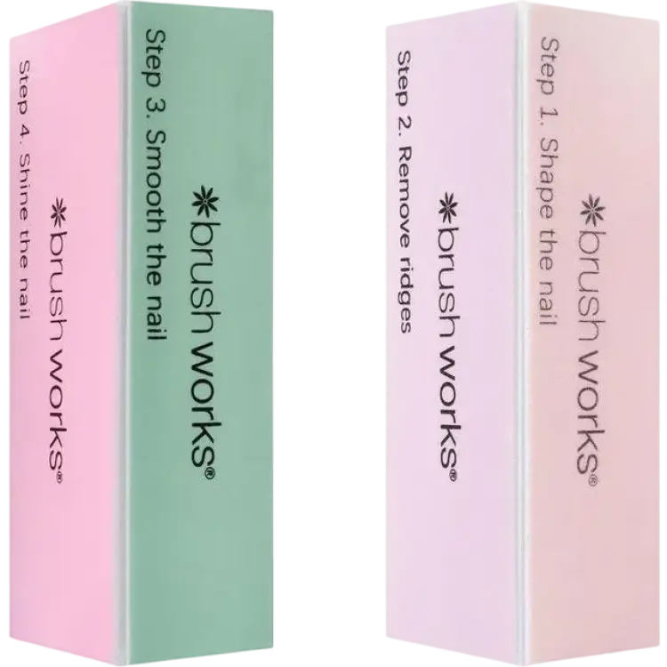 Brushworks Pastle Buffing Block Duo 2-pack