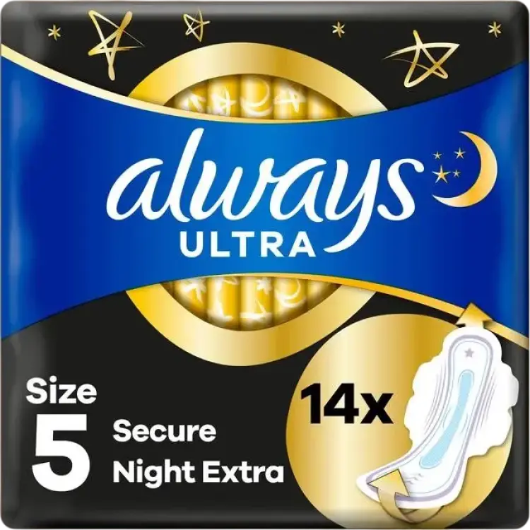 Always Ultra Secure Night Extra Wings