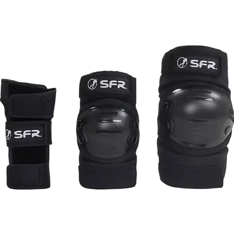 SFR Youth Ramp Triple Protection Set - Black