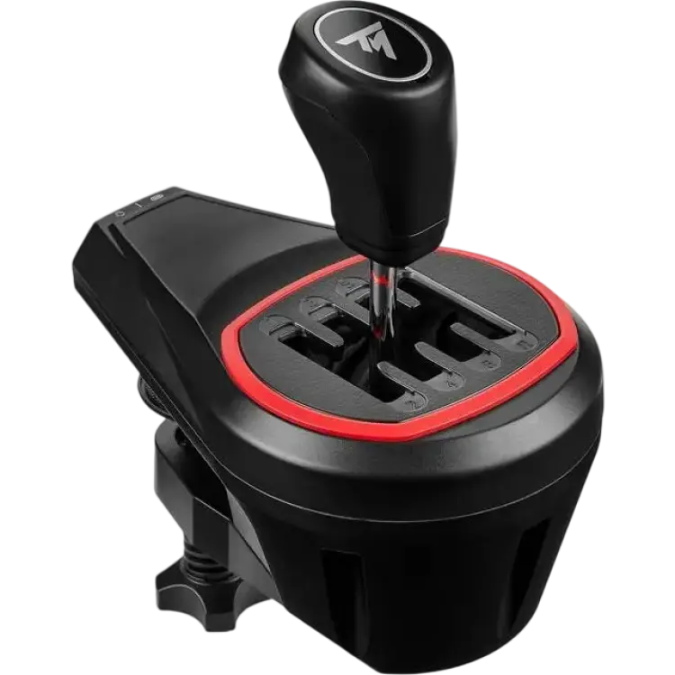 Thrustmaster TH8S Shifter Add-On, Åttaväxlad Växelspak för Racingrattar, Kompatibel med PlayStation, Xbox och PC CD-ROM