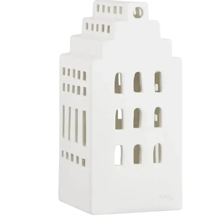 Kähler Urbania White Lykta 17cm