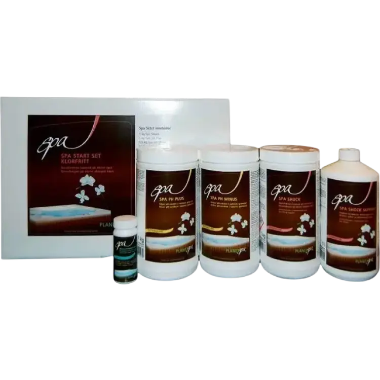 Planet Spa Set Shock Pool Kemikalier Klorfri