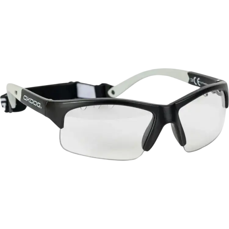 Oxdog Innebandyglasögon Fusion JR Black/Grey