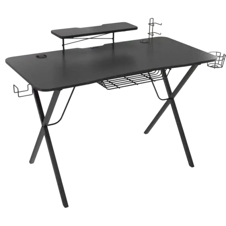 Genesis Holm 300 RGB Gaming Desk - Black