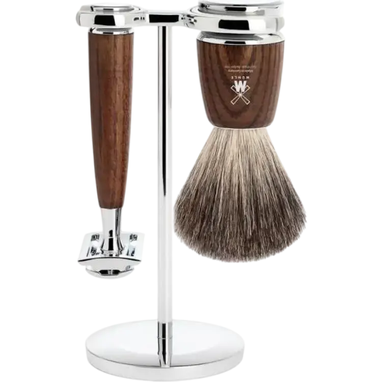 Mühle Rytmo Razor Shaving Set Steamed Ash