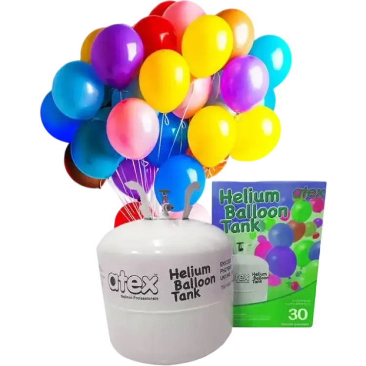 Hisab Joker Helium Gas Cylinder Kit 30-pieces