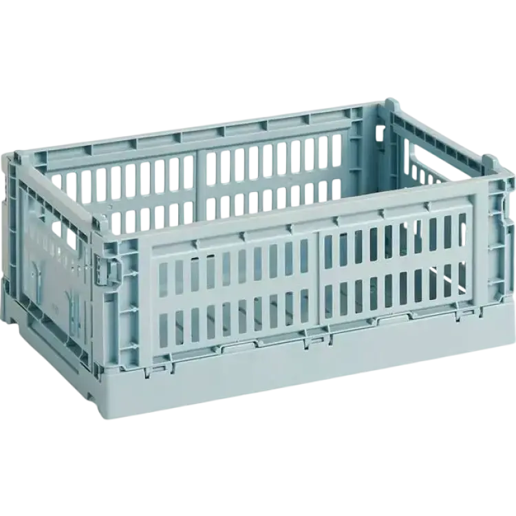 Hay Colour Crate S Dusty Blue Förvaringslåda