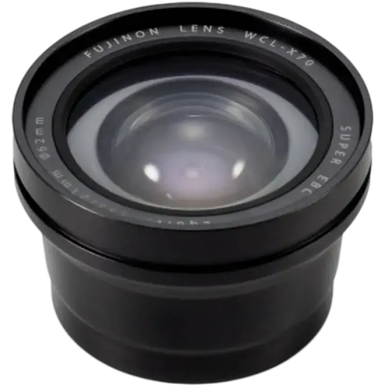 Fujifilm WCL-X70 Vidvinkelkonverter Svart Försättslins