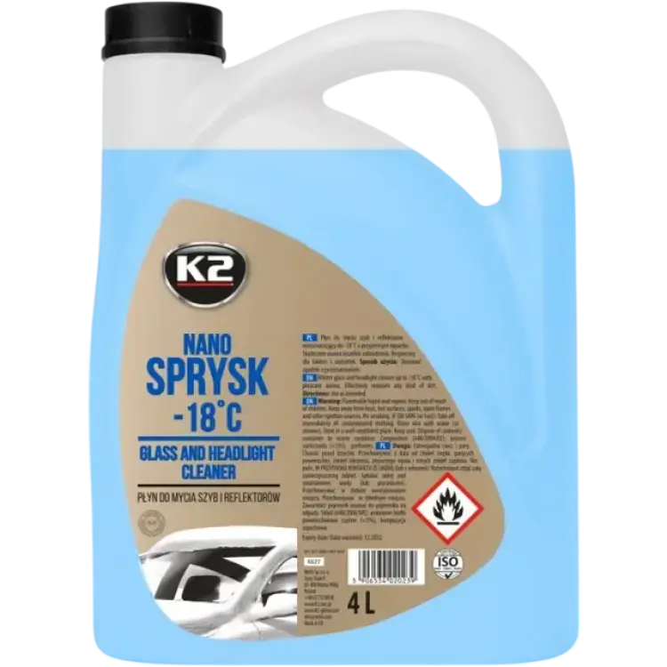 K2 NANO Spraysk K627 Spolarvätska för Vinter Spolarvätska