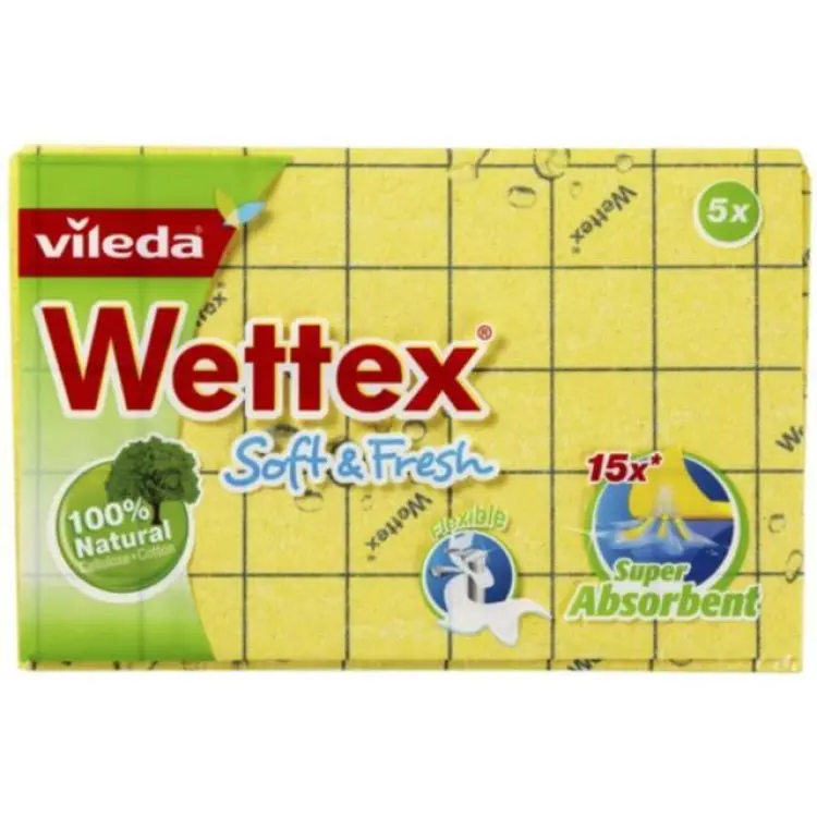 Vileda Wettex Soft & Fresh 5-pack