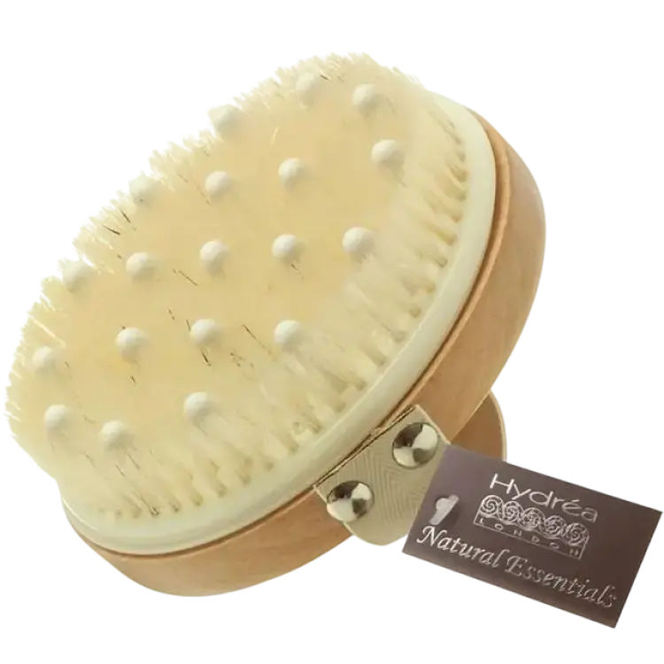Hydrea London Detox Body Brush Natural Bristle