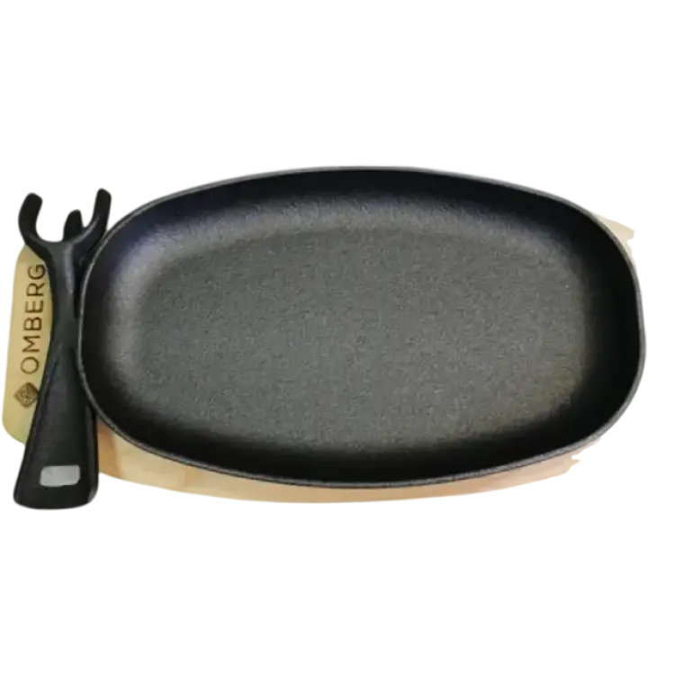 Omberg Oval Sizzler Pan