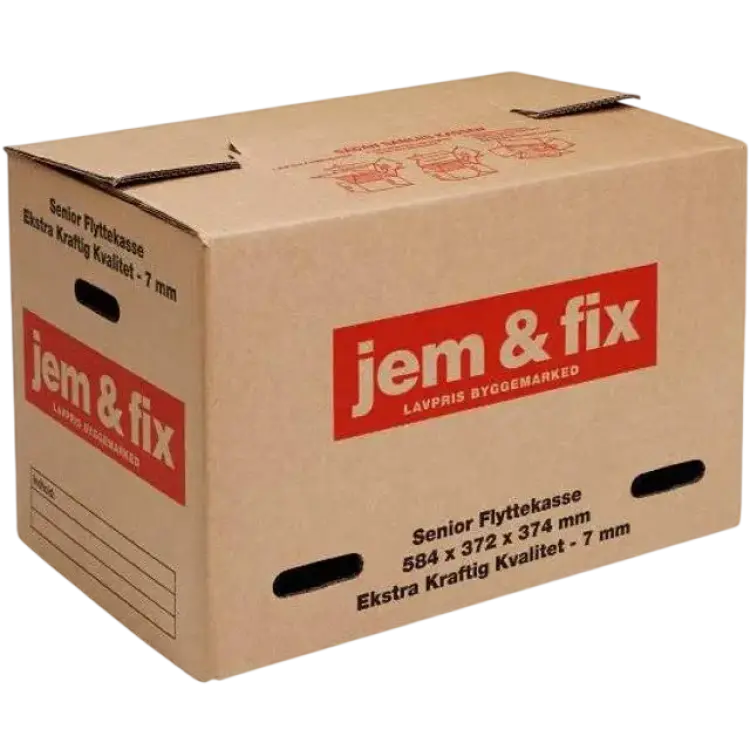 Jem & Fix Flyttlåda Senior 7 mm 584 x 372 x 374 mm