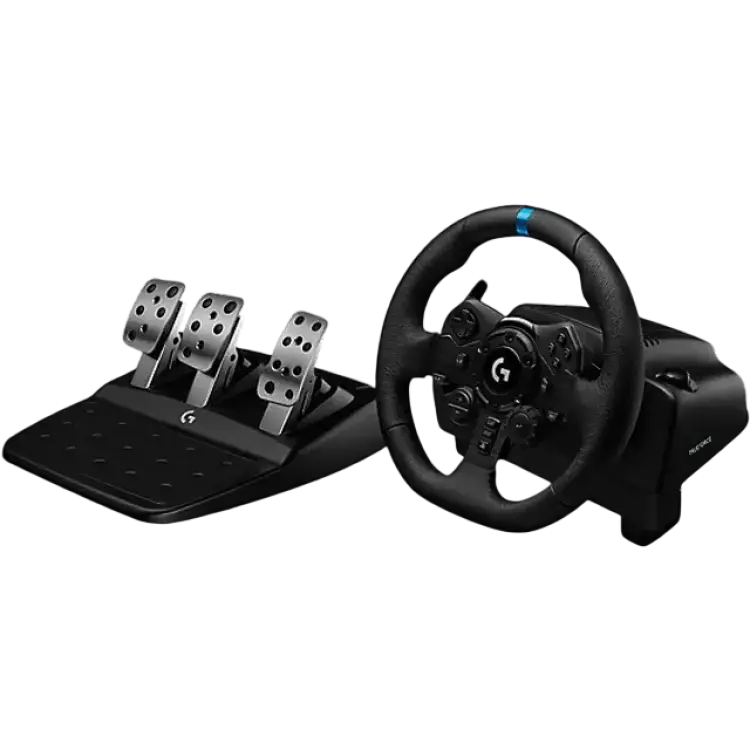 Logitech G923 Racing Wheel and Pedals for PS5, PS4 and PC (Black)