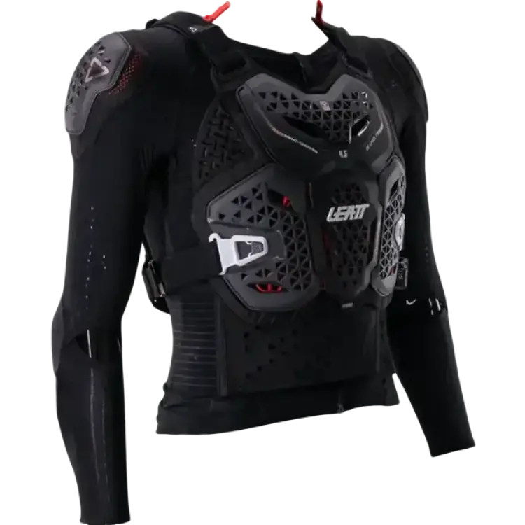 LEATT 4.5 Hybrid Dam Cross Kroppsskydd - Svart