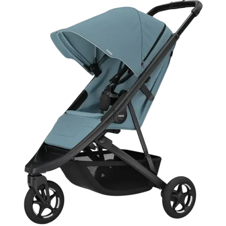 Thule Spring 2 Barnvagn Mid Blue Black