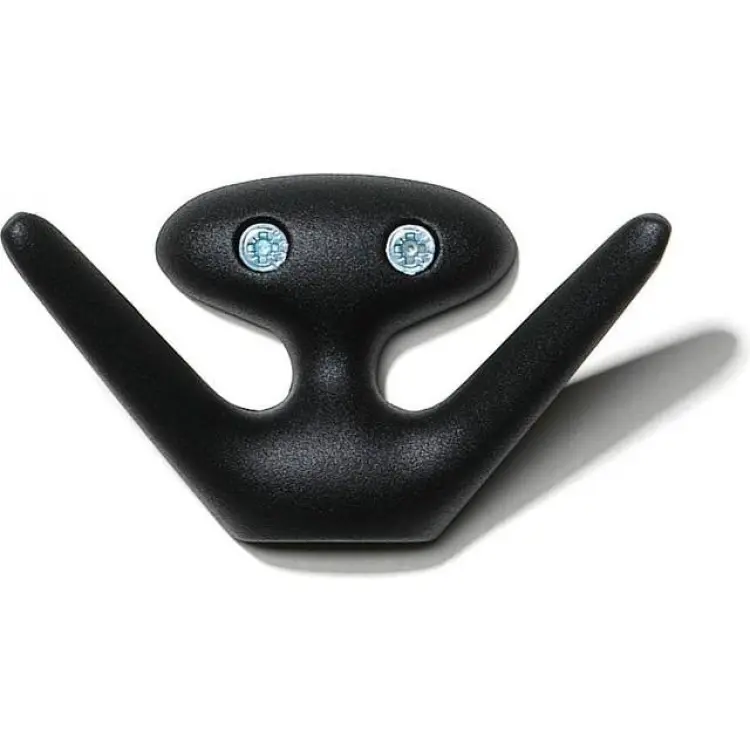 Essem Design Mama Svart Struktur Klädkrok 10.5cm