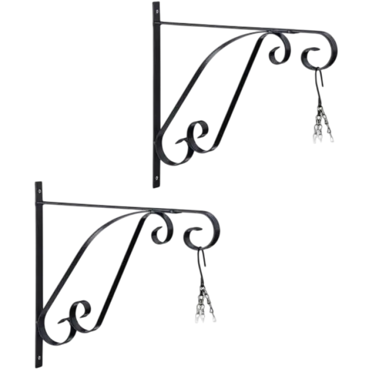 Set Med 2 Hängande Korghållare