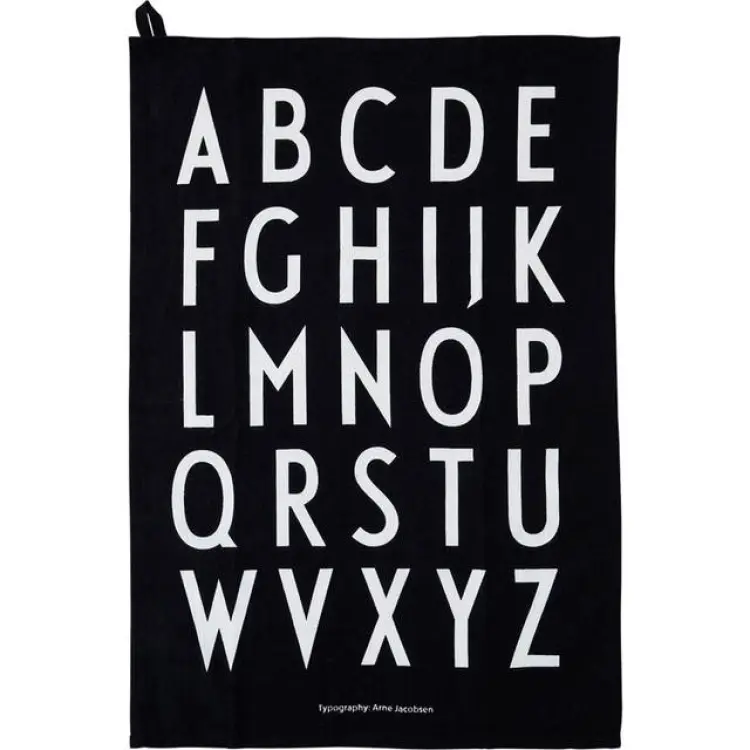 Design Letters Classic Diskduk Svart (60x40cm)