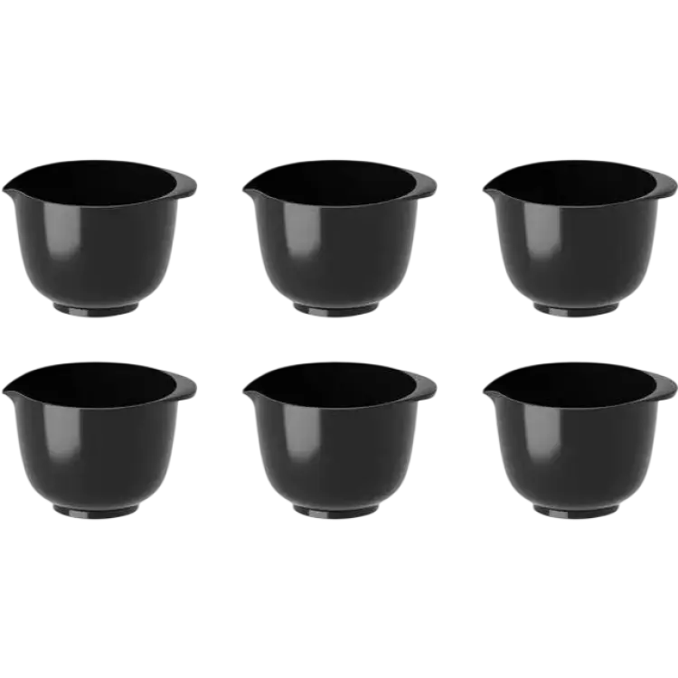 Rosti Miniskål 25 ml 6 st Svart Margretheskål