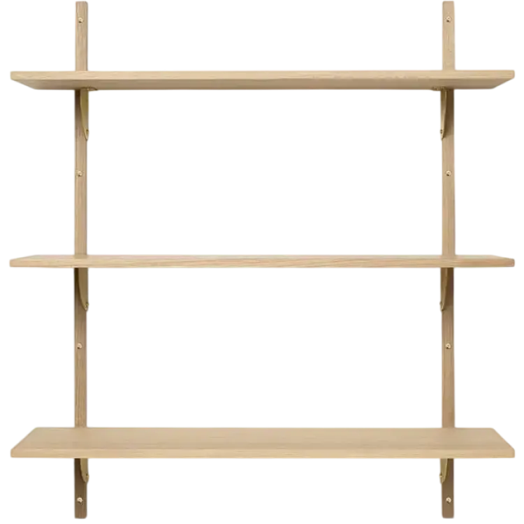 ferm LIVING Sector Triple Wide Vägghylla 87cm