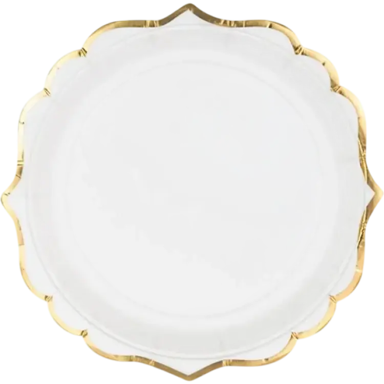 PartyDeco Disposable Plates 6-pack