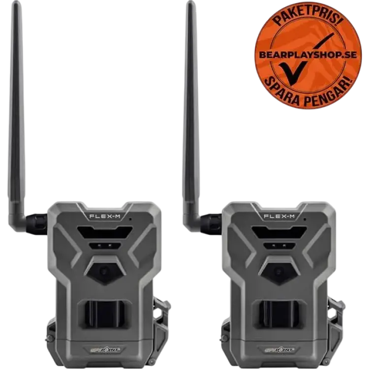SpyPoint FLEX-M Twin-Pack Åtelkamera