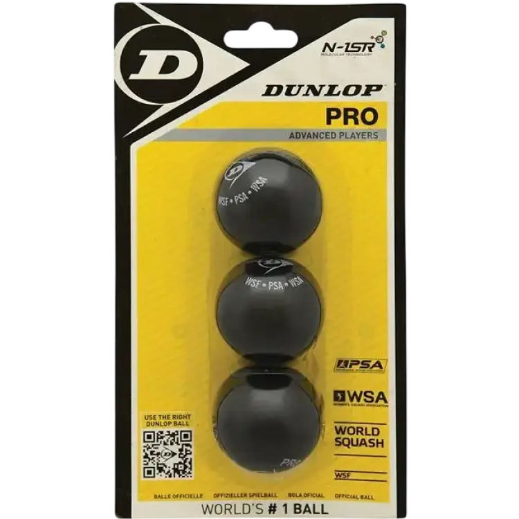 Dunlop Pro Blister 3-pack