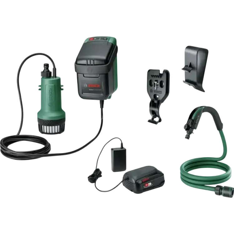 Bosch GardenPump 18V-2000 Batteri included