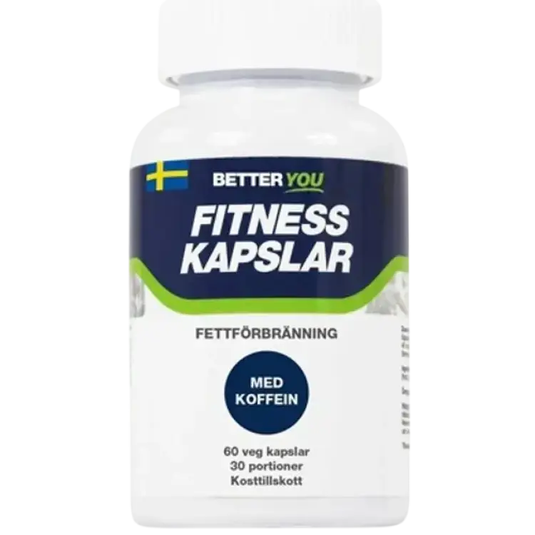 Better You Fitness Kapslar med koffein 60 st