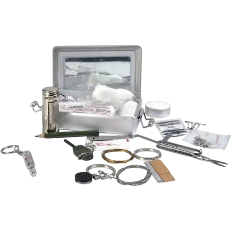 Mil-Tec Alu Box Survival Kit