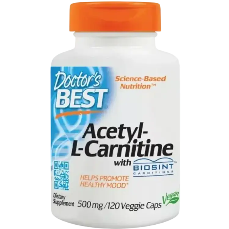Doctor's Best Acetyl L-Carnitine 500mg 120 st